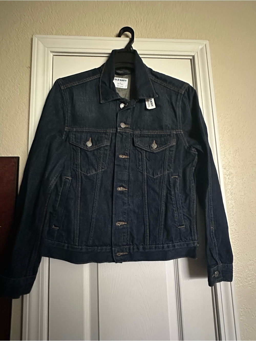 Old Navy Men's Dark Indigo Denim Jacket